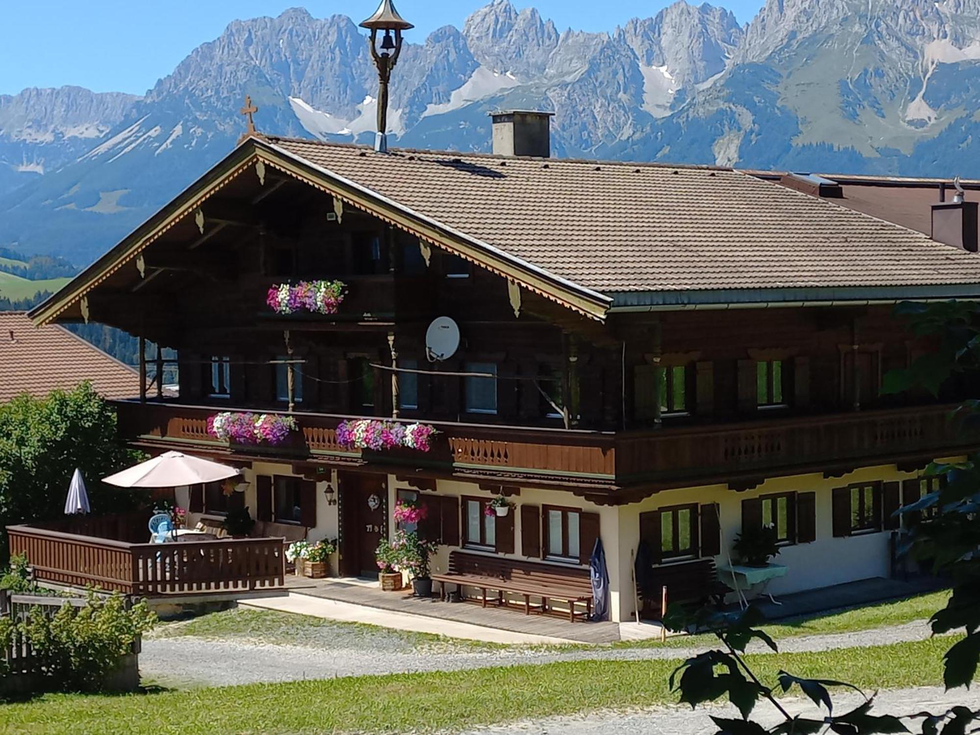 Schiessling Hof Villa Oberndorf in Tirol Eksteriør bilde